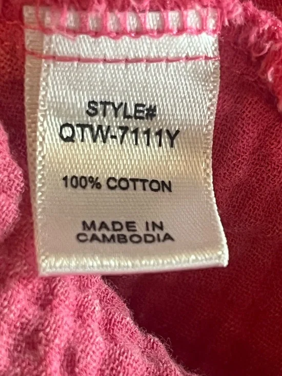 Zenana Outfitters Hot Pink Textured Boxy Tunic - Picture 4 of 6